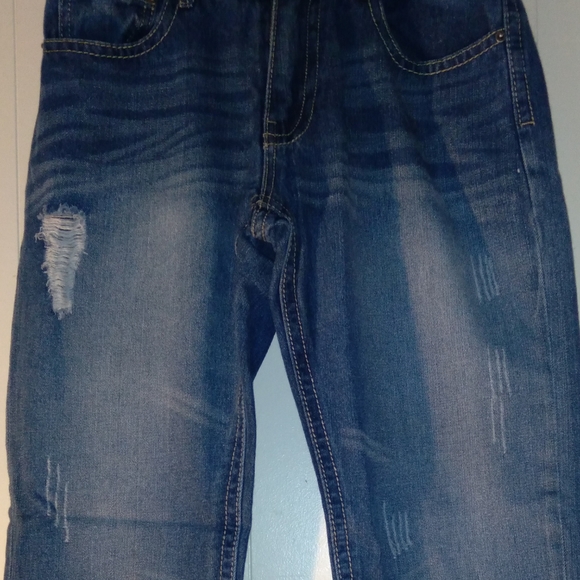 Indigo People Distressed Jeans - Picture 10 of 11